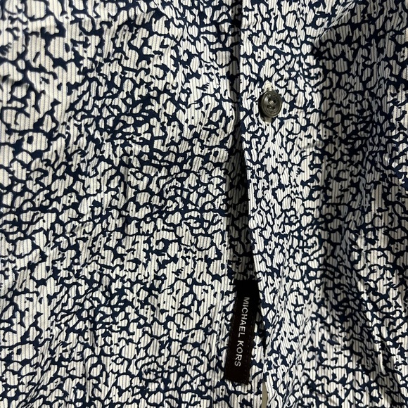 Mens Michael Kors 2xl Dress Shirt - Picture 3 of 7